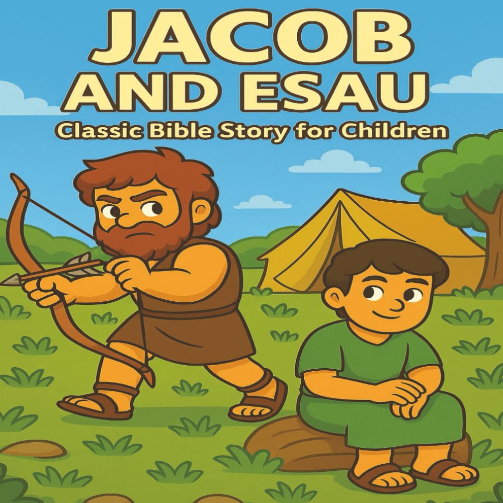Jacob and Esau: A Colorful Bible Story for Kids About Brothers, Choices, and God’s Plan