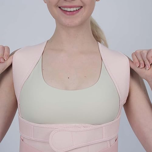 Miniatura 3 de Soporte de espalda ajustable para aliviar el dolor de espalda superior e inferior