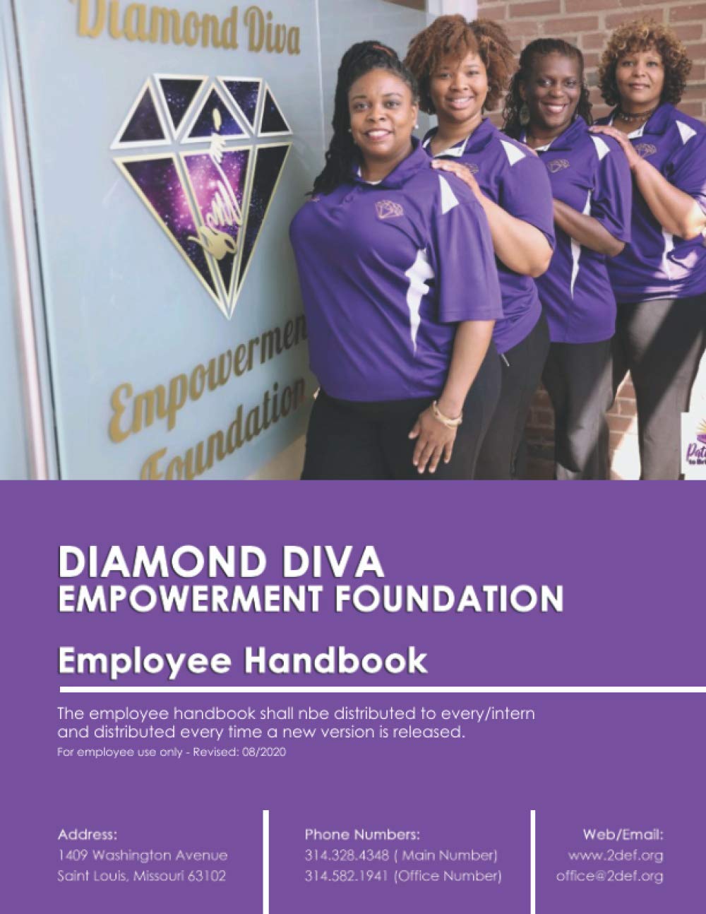 Diamond Diva Empowerment Foundation Employee Handbook: Love, Ms Shantasha:  9798695782059: Books - Amazon.ca