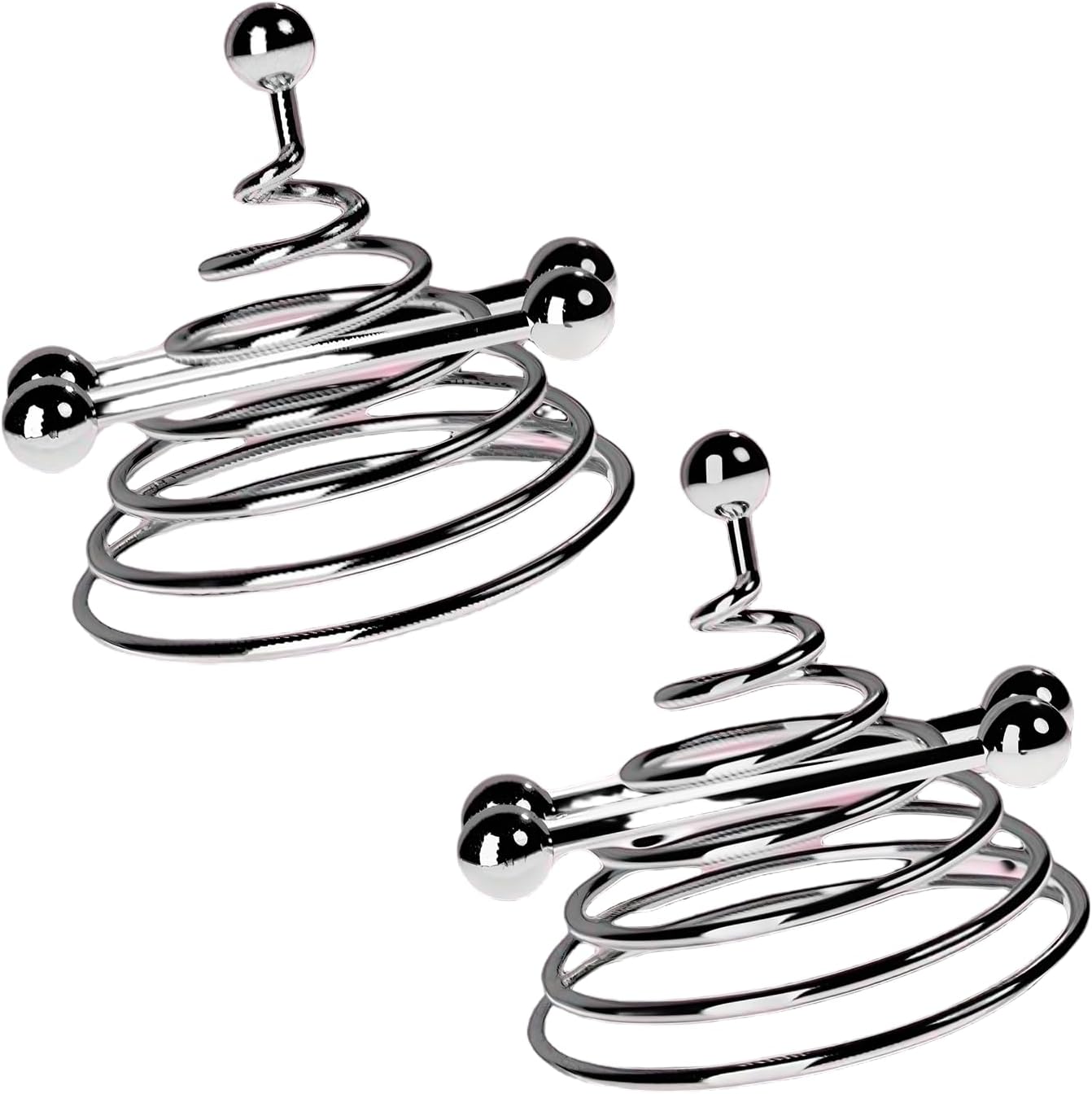 Nipple Clamps Spring Design Nipple Clips Stainless Steel BDSM Gear Clit Clamp for Restraint Pressure Toy Kit Partner Clitorist Clamp Women's Men