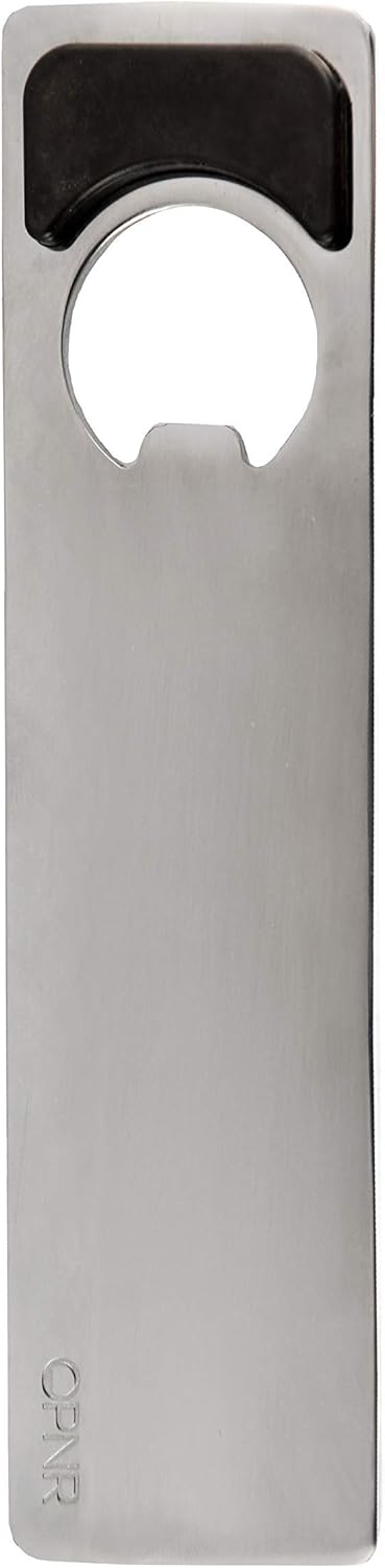 Suреr Dеаl Prоduсt OPNR Bottle Opener with Magnetic Lid Catch, Beer, Soda, Home Bar, or Bartender Use  Portable (BRUSHED)