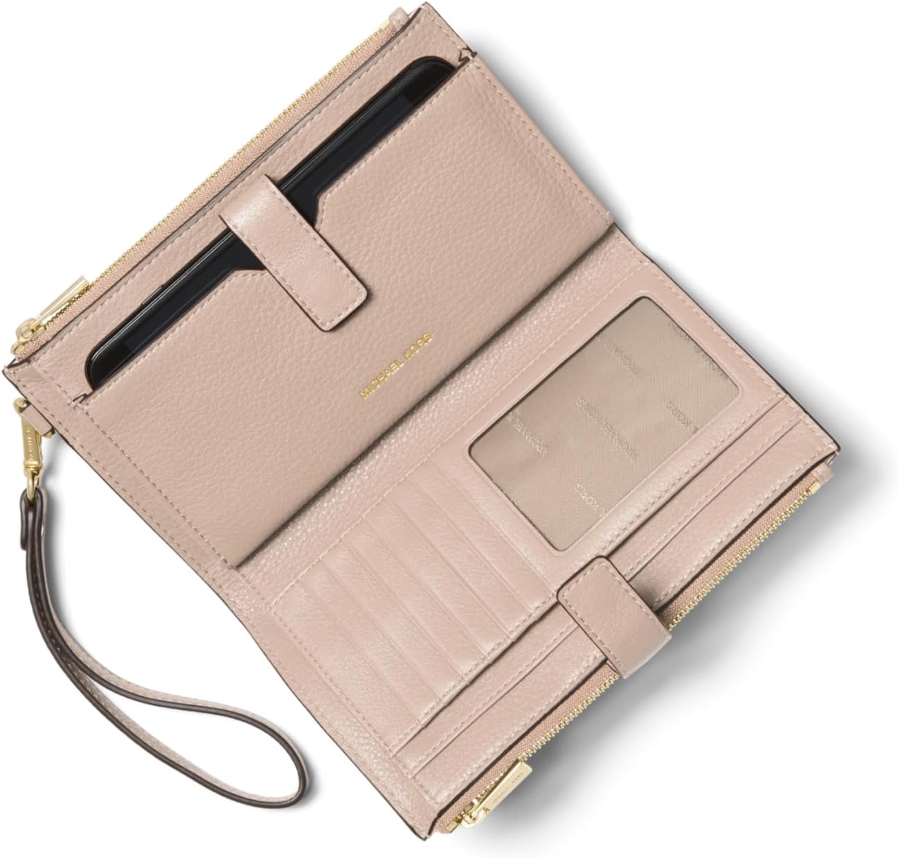 Michael Kors Women's Jet Set Double Zip Wristlet