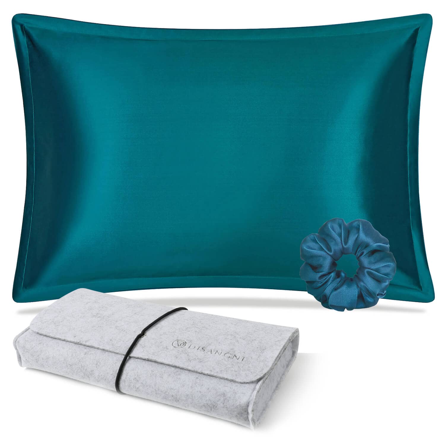 ZIMASILK Federa 100% Seta di gelso per capelli e pelle, Federa per