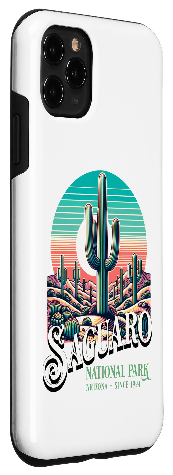 iPhone 11 Pro Max Cute Saguaro National Park AZ Arizona Cactus Case - Image 3