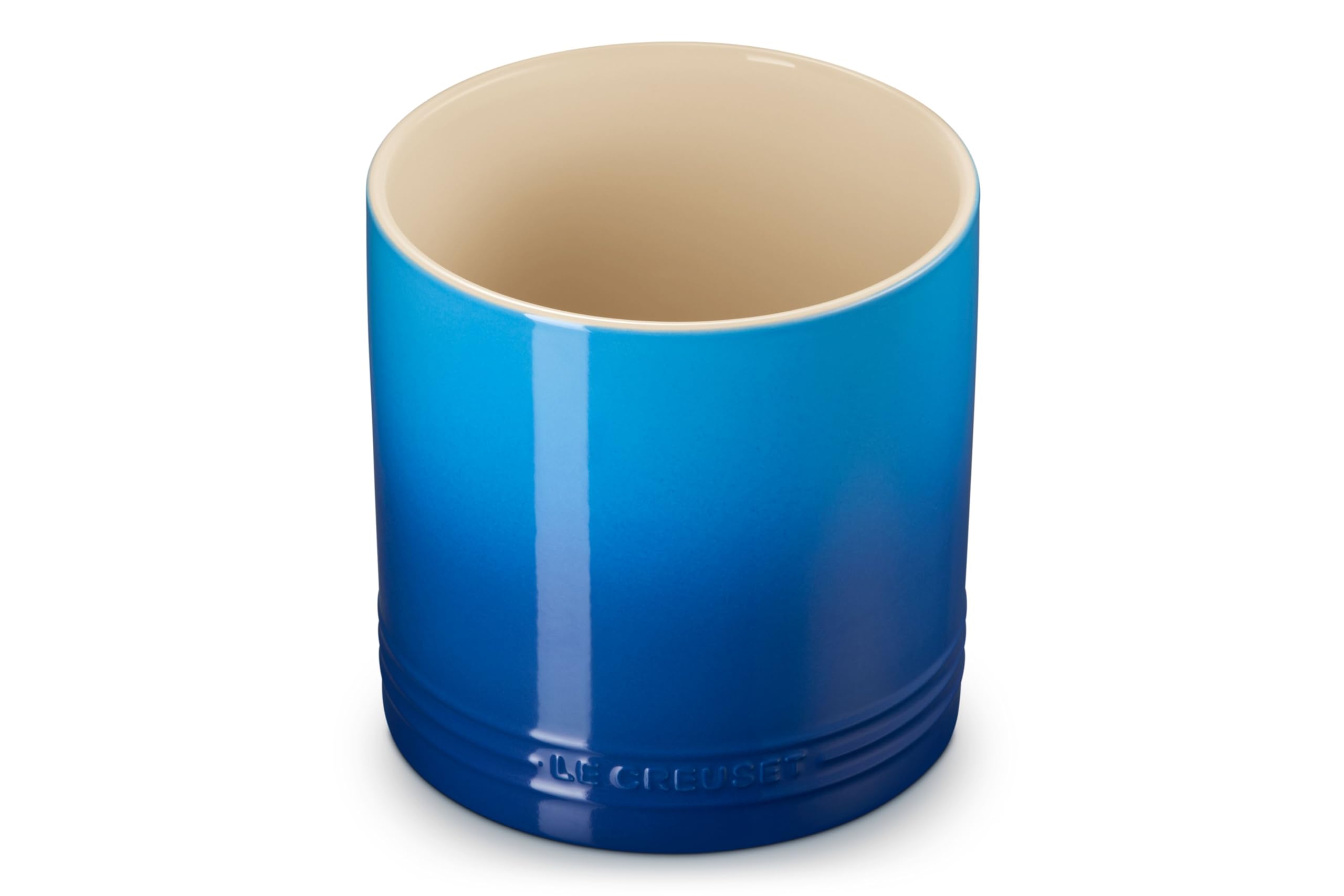 Le Creuset Stoneware Signature Utensil Crock, 2.7 qt., Marseille