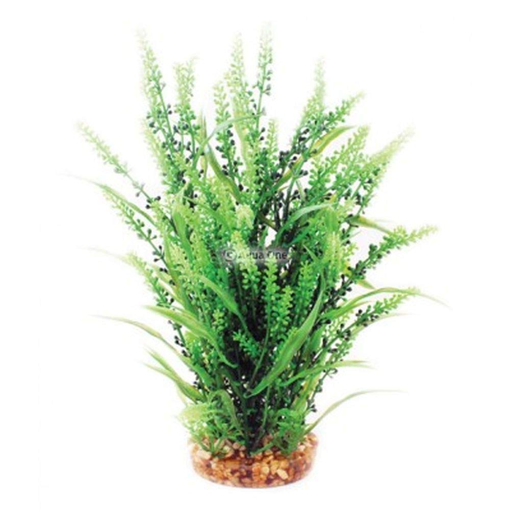 Aqua One Vibrance Fontinalis Aquarium Fish Tank Plastic Plant 30cm