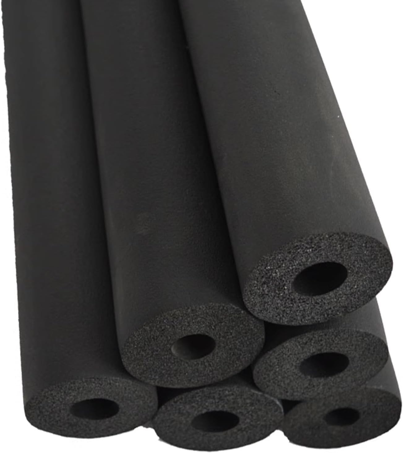 Tubo de espuma aislante, Tamaños múltiples del tubo de espuma del aislamiento del tubo for la tubería de agua fría y caliente(89x30 mm/3.5x1.2 in)