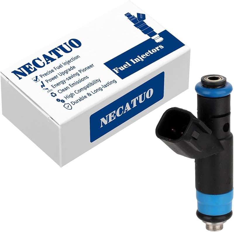 Bico injetor de combustível NECATUO FJ601 para Chrysler PT Cruiser, Dodge Caliber e Neon 2.4L L4 – 1 unidade