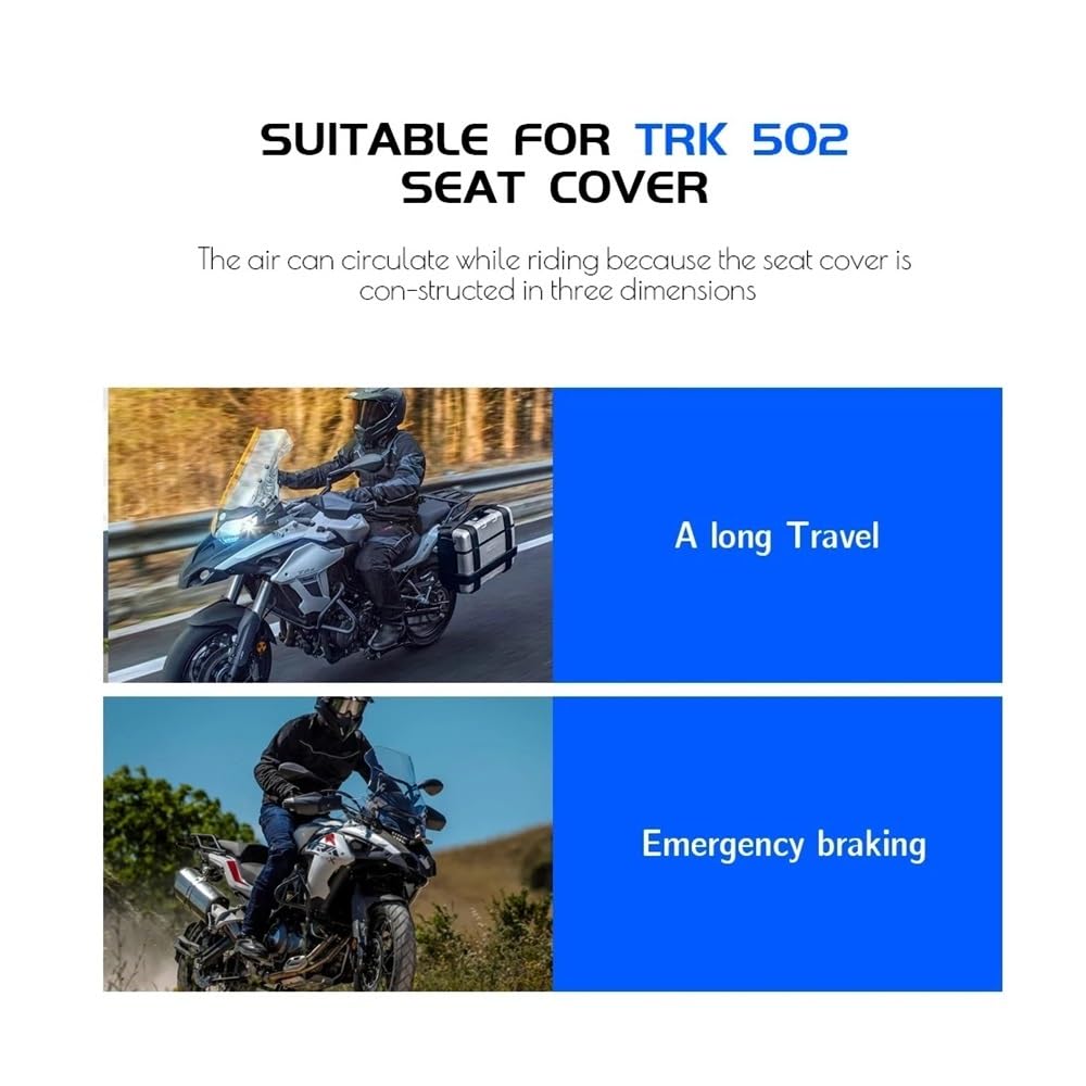 Coprisella Scooter Coprisedile Per Cuscino Di Protezione Per Moto Per Benelli TRK502X TRK 502 X TRK 502X Coprisedile In Tessuto Di Nylon