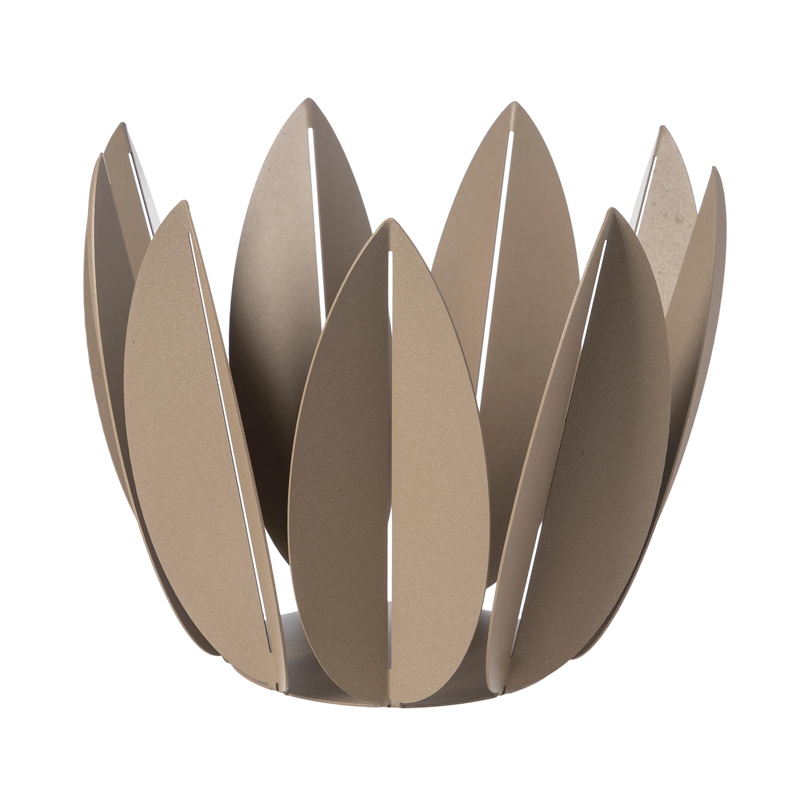 Arti & Mestieri Ficus - Agrumiera di Design 100% Made in Italy - in Ferro, 27,​6 x 23 cm (Beige)