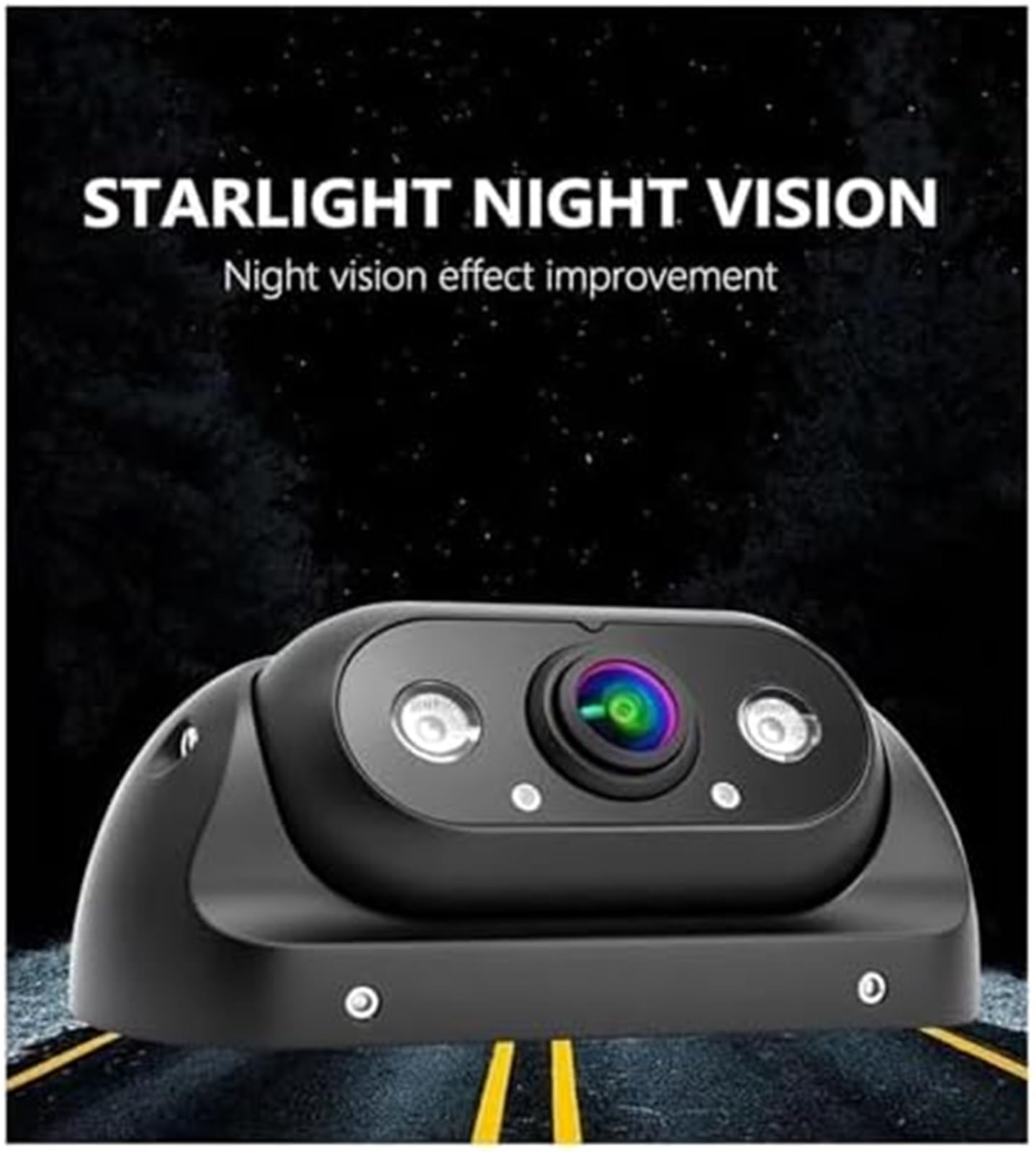 Kamera tylna Cvbs Ahd 1080P Samochód, dla monitorowania autobusów ciężarowych Night Vision Cofanie 12-24 V System kamer wspomagających parkowanie samochodu(BLACK 4 PIN)