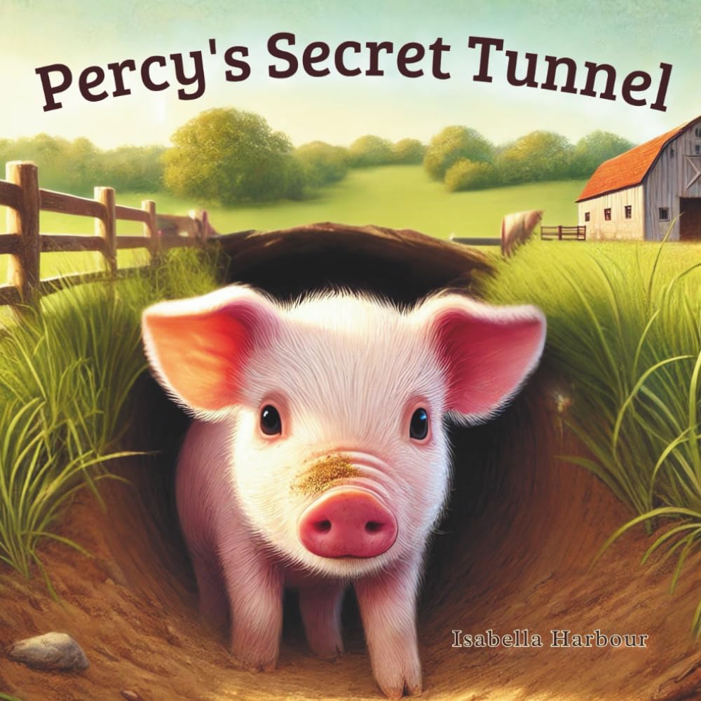 Percy’s Secret Tunnel: A Farm Adventure About Curiosity, Friendship, and Brave Discoveries for ages 3-5