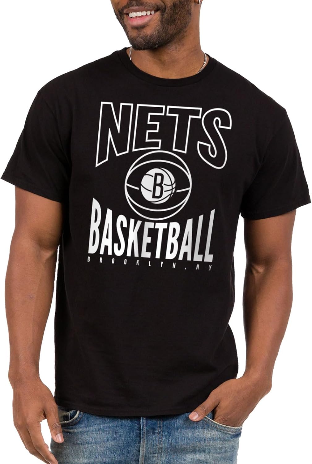 Junk Food NBA Mens NBA - Team Basketball - Officially Licensed Adult Short Sleeve Fan T-Shirt