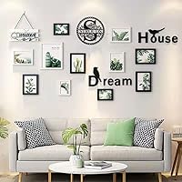 Vista 6 de Custom Last Name Sign Personalized Last Name Metal Signs Family Name Sign Personalized Metal Sign Metal Wall Art Split Monogram Personalized Wedding