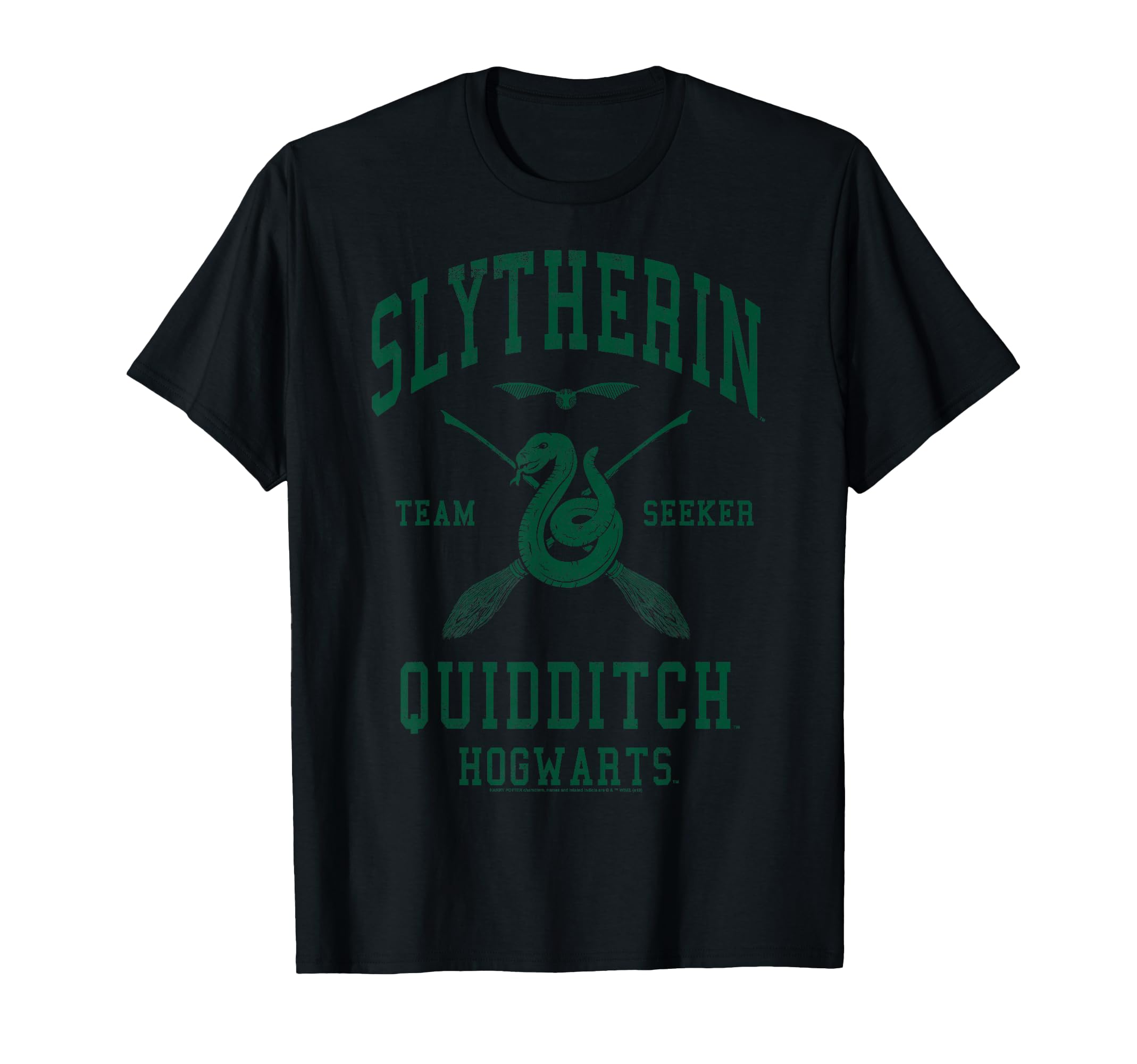 Slytherin Team Seeker Hogwarts Quidditch T-Shirt