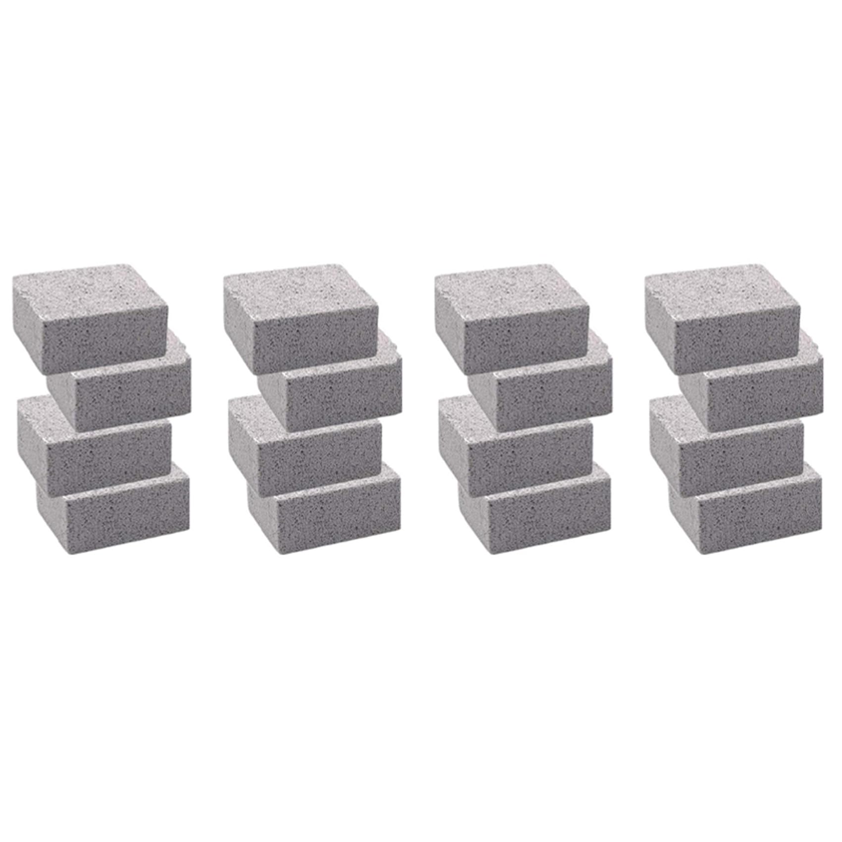 Hndhbfgrt 8Pack Grill Griddle Cleaning Brick Block,Grill Cleaning Brick,for Flat Tops, Griddles, Grills - Natural Lava Pumice Rock