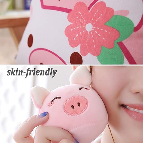 Miniatura 4 de REFAHB Linda almohada de peluche, juguetes extraíbles y esponjosos, regalos creativos para adolescentes, niñas y niños