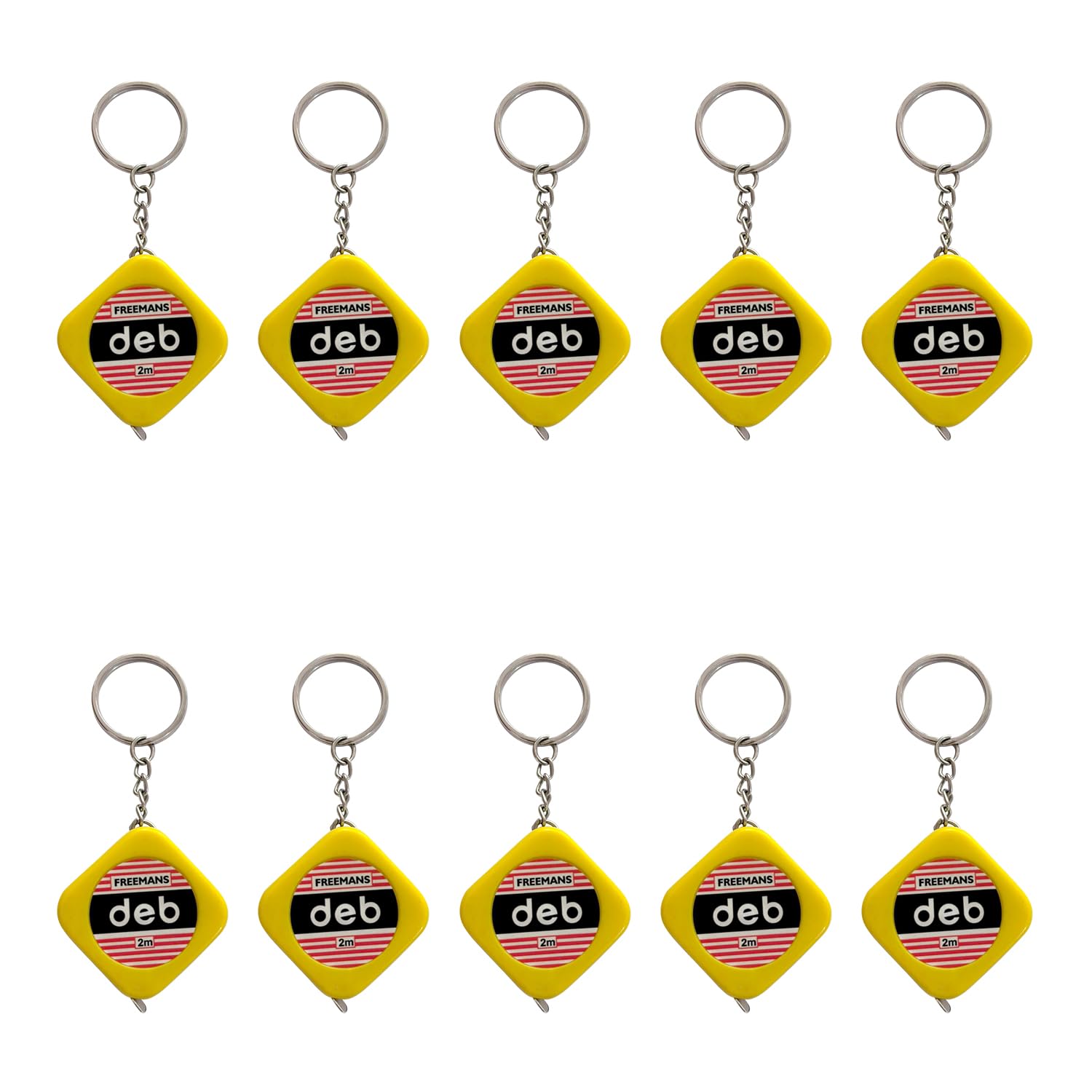 FREEMANS DEB 2m Measuring Tapes - Set of 10 Pieces-image-25