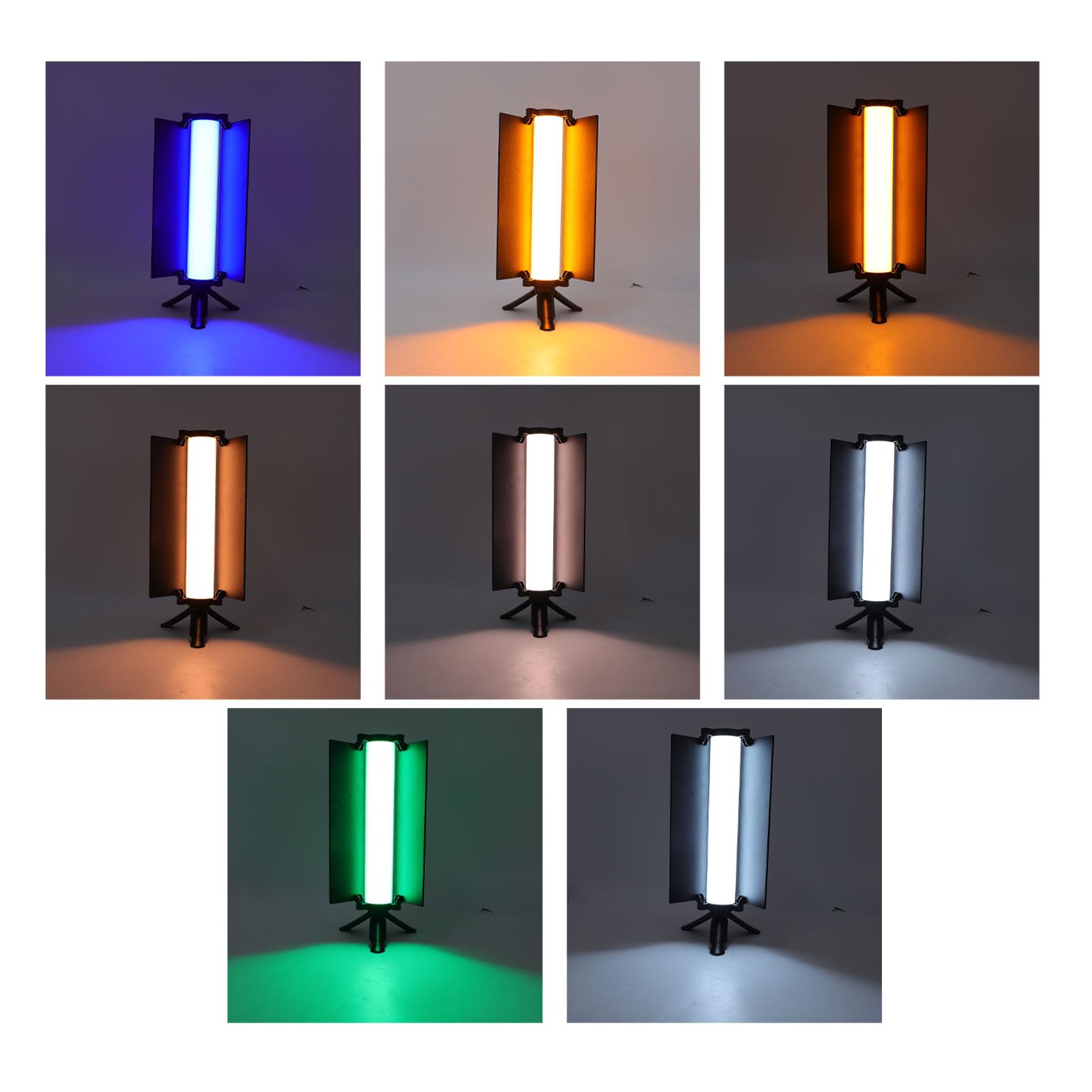Varita magnética de luz LED RGB RGB con trípode 95+ CRI 2600 mAh batería para fotografía y creación de contenido de video
