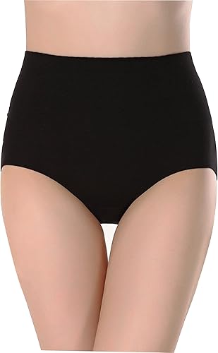 Ropa interior lavable para incontinencia de absorción para mujer, color negro, Negro -