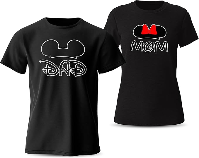 Amazon.com: GOOD SHOPPERS ACTIVEWEAR - Mom and Dad Matching Shirts for ...