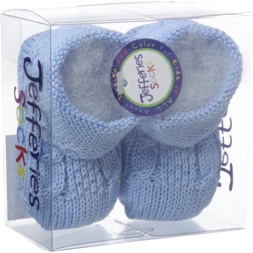 Jefferies Socks Unisex-Baby Newborn Cable Bootie - Image 2