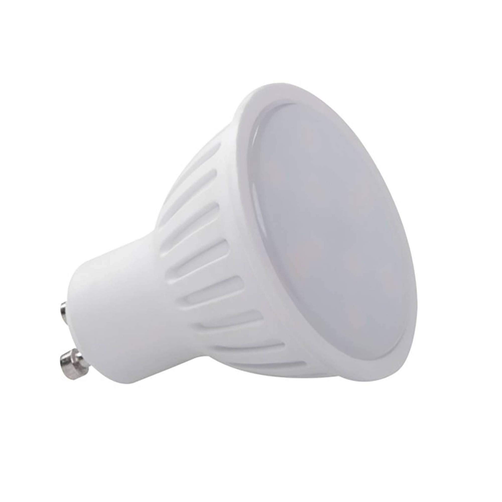 6x LED Einbaustrahler Set Bad Edelstahl gebürstet 7W warmweiß super flach rund 230V - IP44 für Badezimmer Außen Feuchtraum - 55mm Bohrloch GU10 Strahler Spot