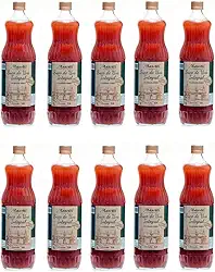 Suco Integral Uva Niágara Kit 10 Garrafas de 1 Litro Vinícola Masotti