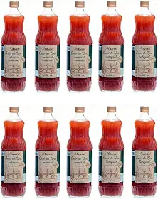 Suco Integral Uva Niágara Kit 10 Garrafas de 1 Litro Vinícola Masotti