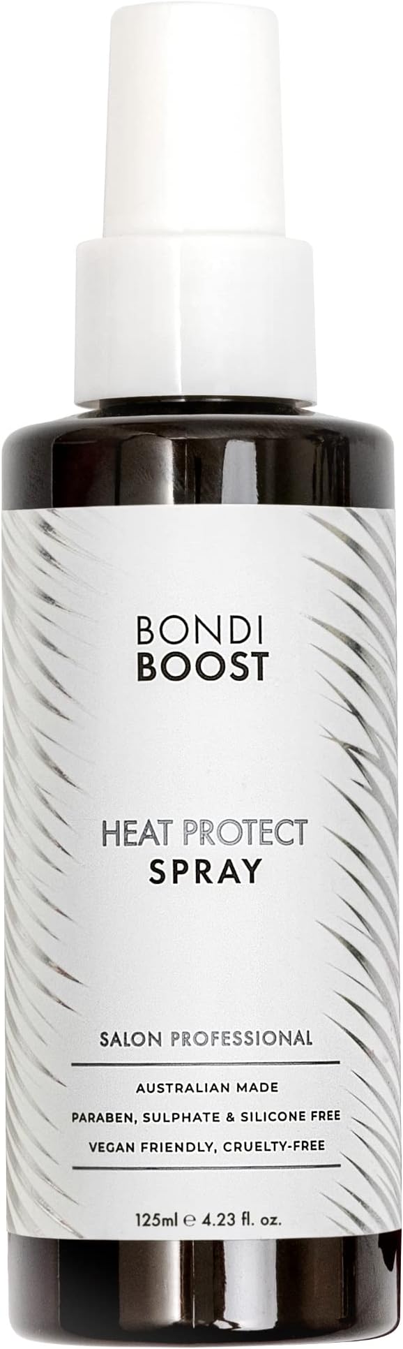 Heat Protectant Spray for Hair Styling, 4.23 fl oz | Lightweight heat protectant spray shields hair from heat damage & improves split ends. Sulfate & paraben free.