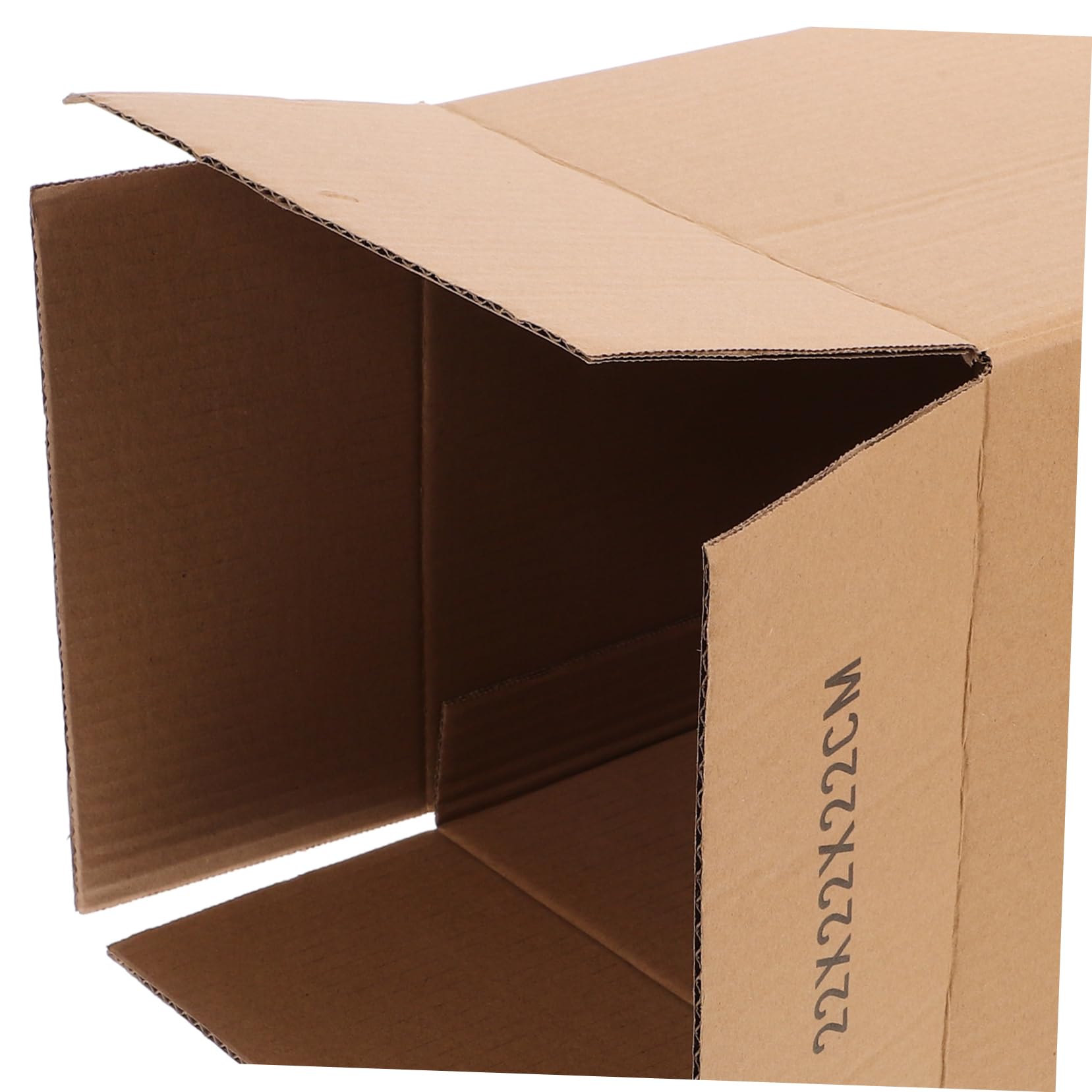 Quadratische Versandkartons Braun aus Papier 5 Stück für Transport
