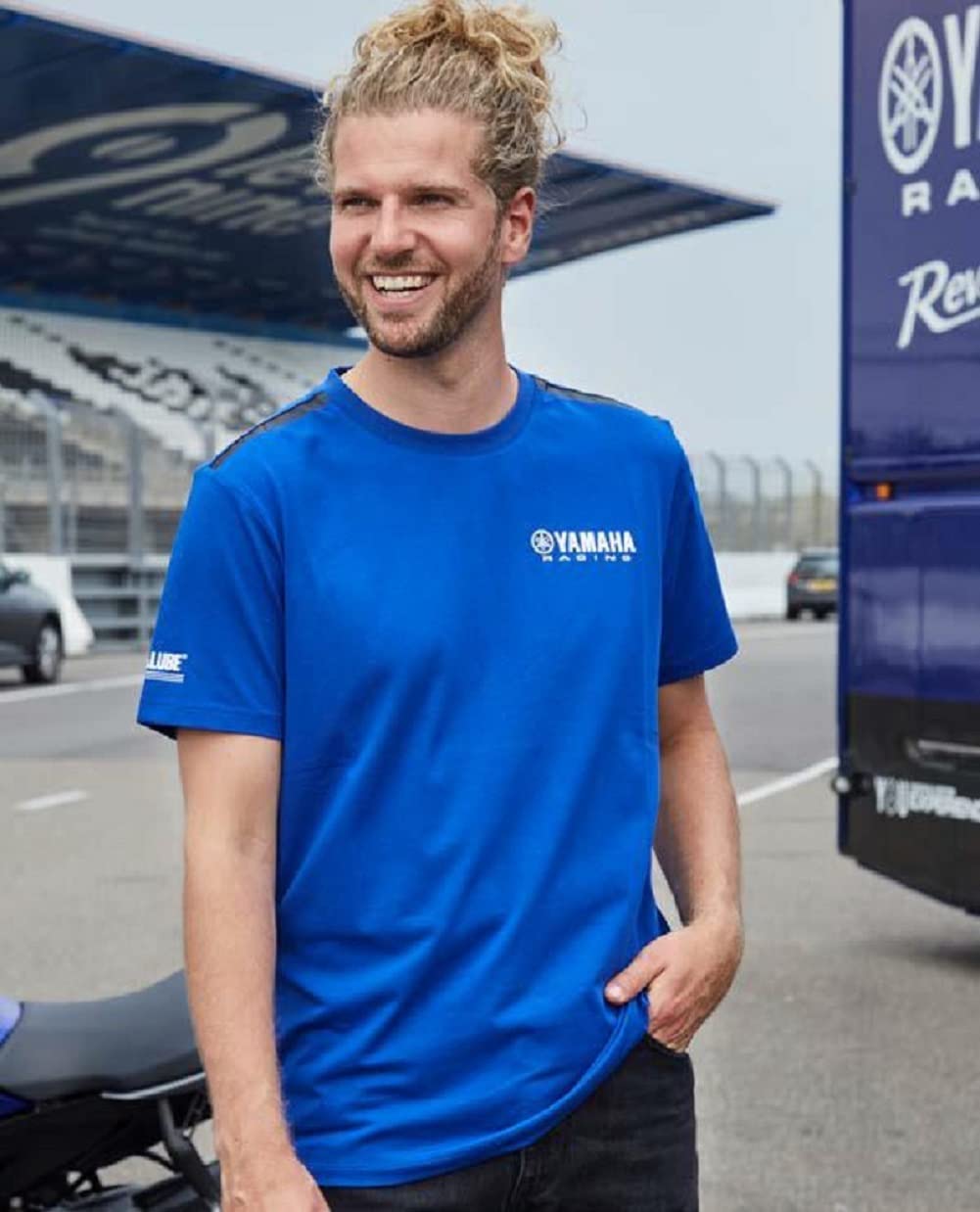 YAMAHAGenuine Paddock Blue Ess T-Shirt Men 2022