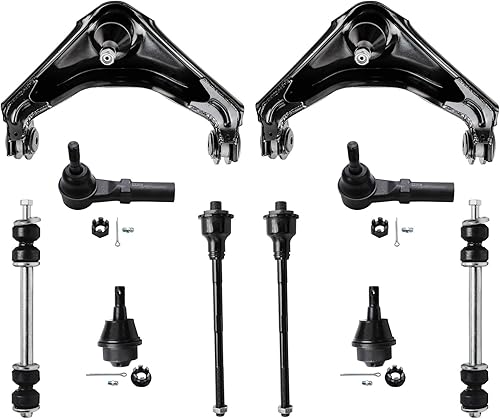 Miniatura 348 de Detroit Axle - Kit de suspensión frontal de 10 piezas para Ford Ranger Mazda B2300 B2500 B3000 B4000, 2 brazos de control superiores, 2 rótulas