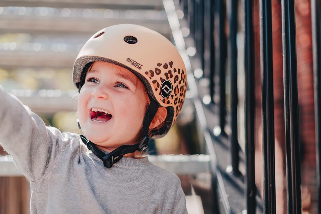 Scoot and Ride - Casque XXS-S Motif Leopard