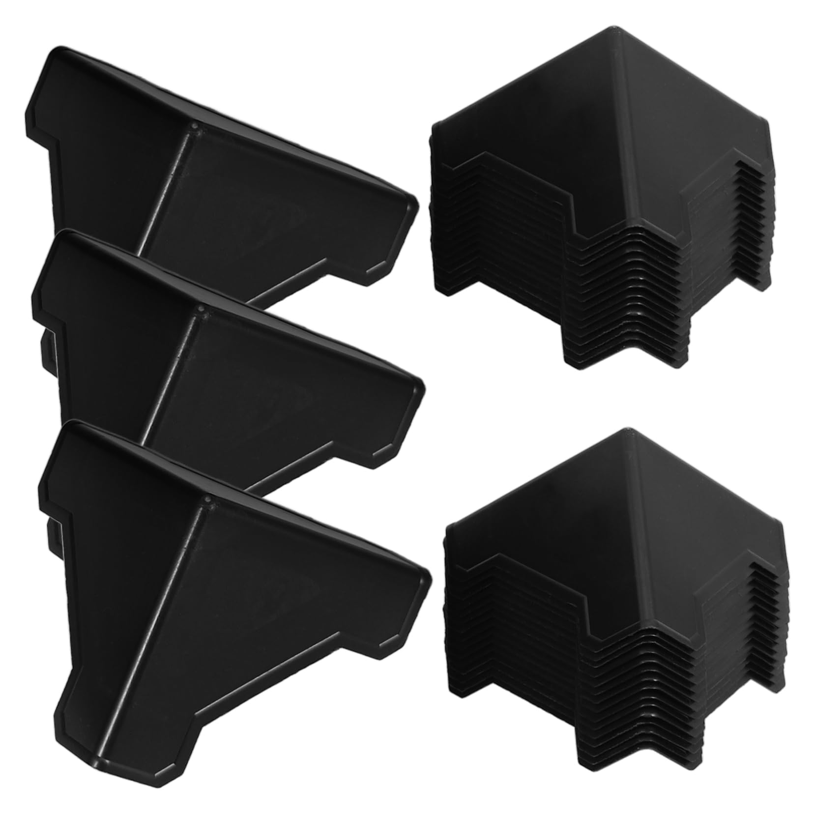Balacoo Shipping Box Corner Protectors 100 Pcs Corner Guards for Furniture Packaging Plastic Easy Install