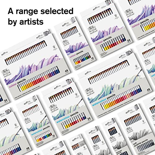 Image of Winsor & Newton Studio Collection Soft Graphite Pencil - Set of 4 with Eraser in Blister Pack