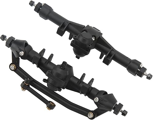 Miniatura 5 de Juego de ejes delanteros y traseros para automóvil RC, kit de eje de portal delantero y trasero para automóvil RC, piezas de repuesto para ejes