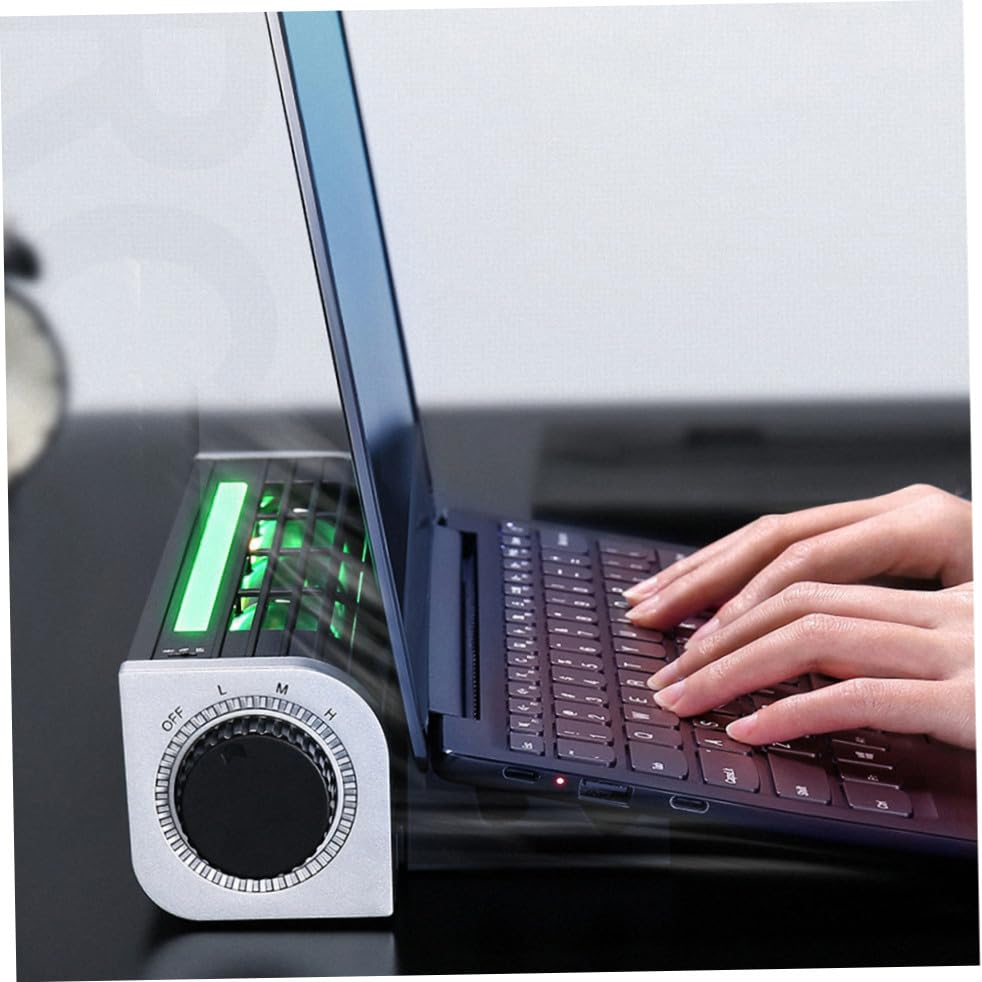 Ventilador refrigerante USB ajustable para laptop KALLORY miniatura 4