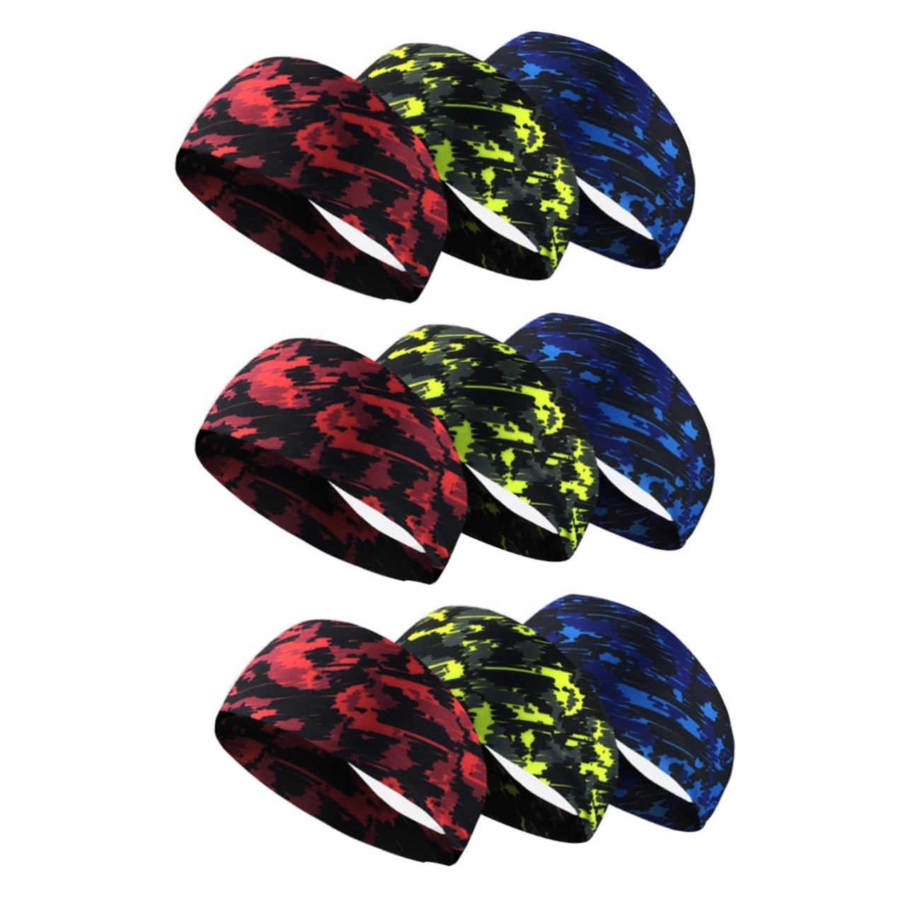 6 Diademas para Hombres Banda Deportiva para El Sudor Diademas De Fútbol ​​Diadema Deportiva Diadema para Correr Turbante para Hombres Equipo De Baloncesto Elasticidad