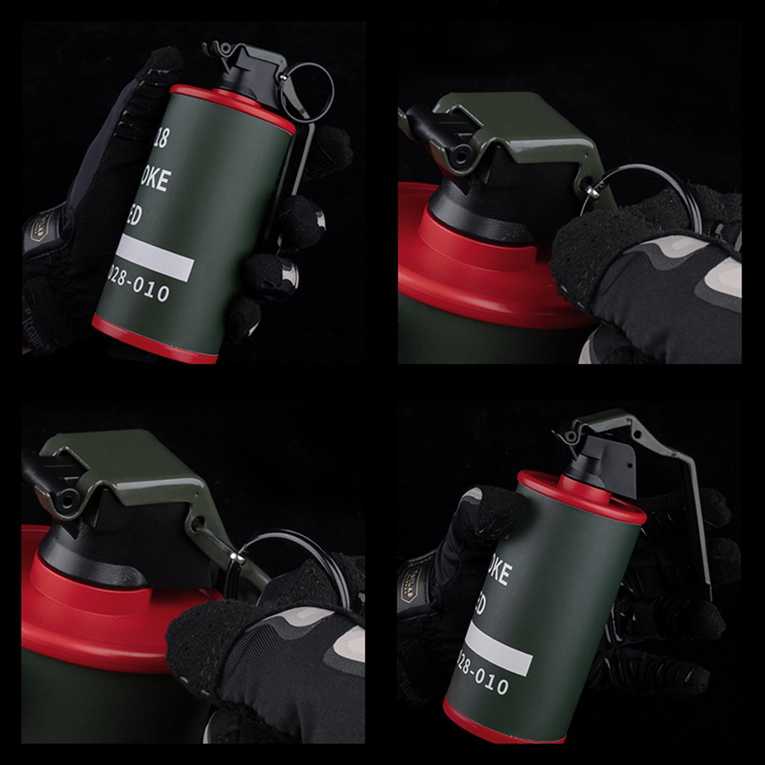 Airsoft Granata Giocattolo Modello Granata di plastica CS Airsoft Accessori Tattici per Cosplay Film Props Outdoor