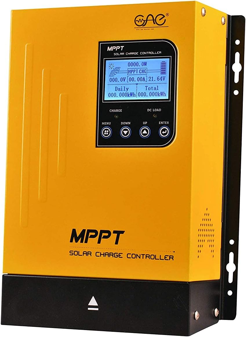OAE 60A Solar Charge Controller - Yellow