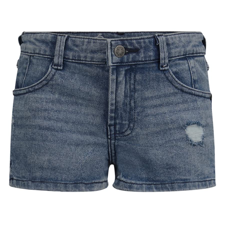 Short en denim fille Samantha résistant et ajustable en coton