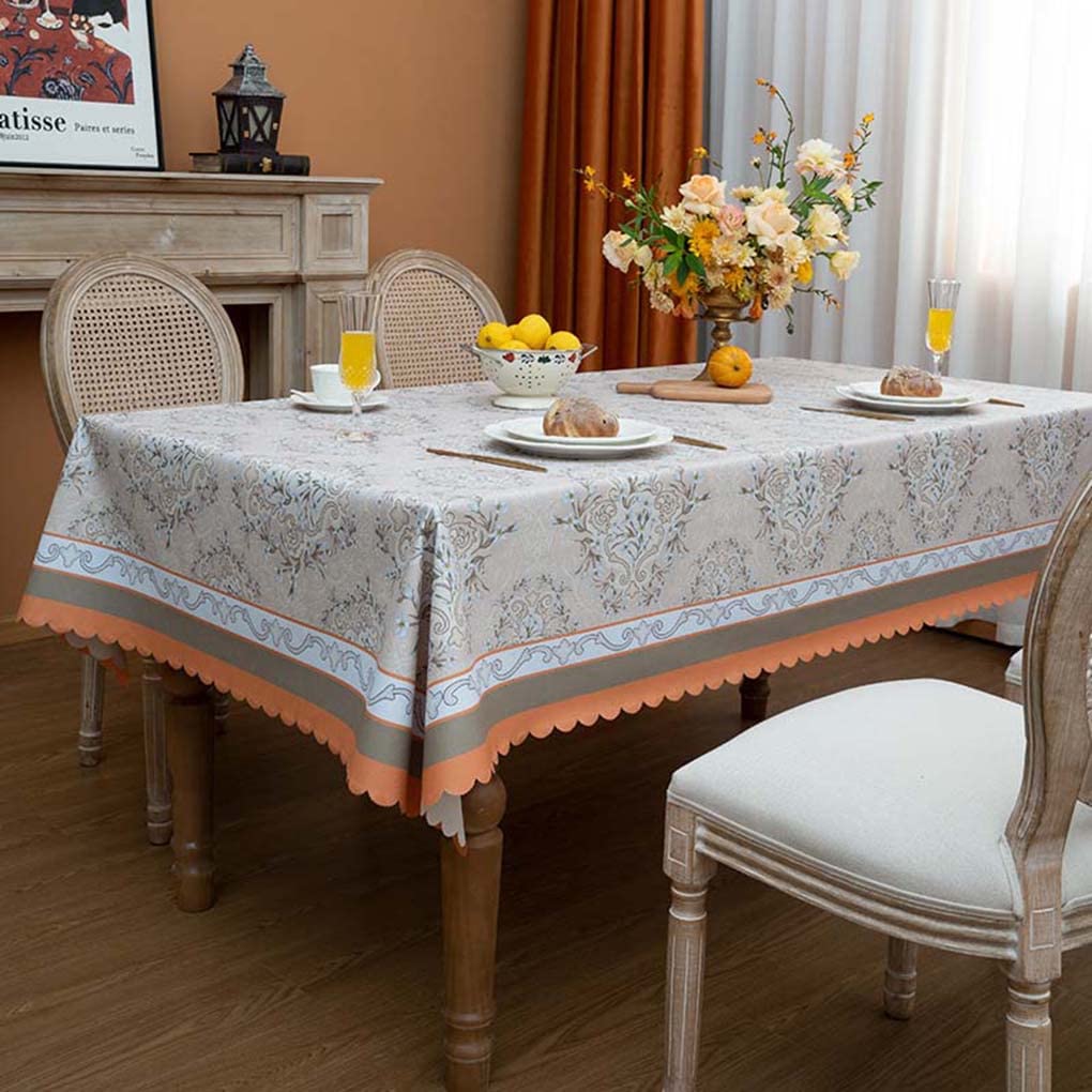 Amazon｜テーブルクロス ビニール 長方形 140x240㎝ 花柄 ヴィンテージ