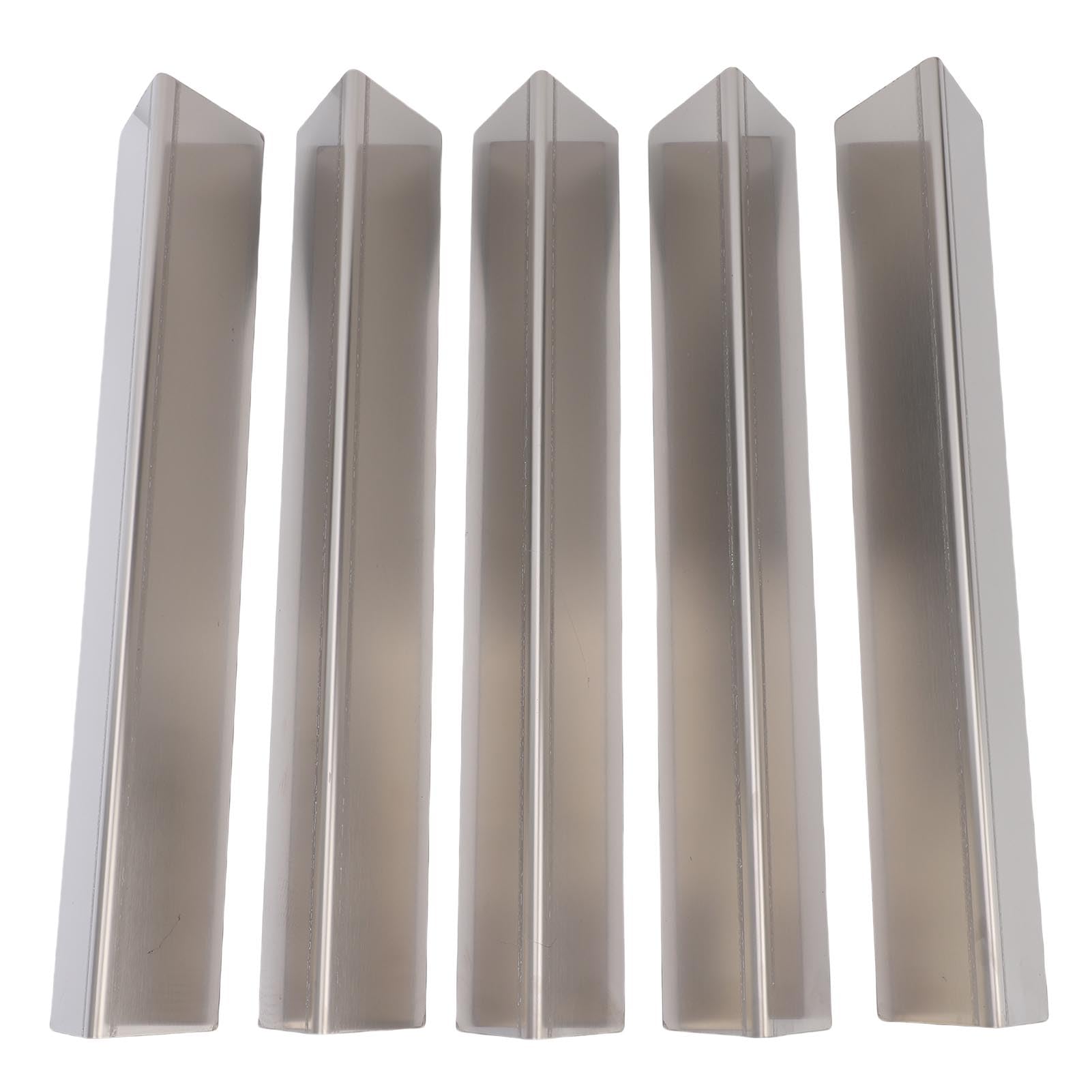 Juego de Barras de Sabor a Parrilla de Acero Inoxidable 304, Reemplazo de Placa de Calor de Ajuste Preciso para Parrillas E310 S310, 5 Piezas, Fácil Instalación para Cocineros Domésticos