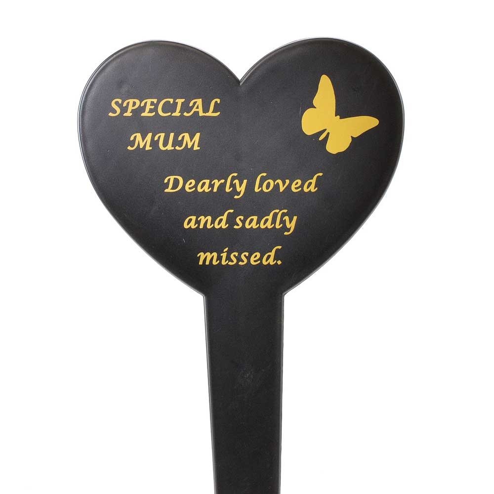 Angraves Special Mum Memorial Heart Remembrance Verse Ground Stake