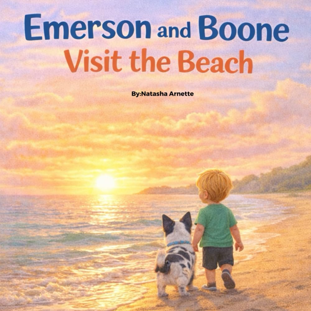 Emerson and Boone go to the Beach