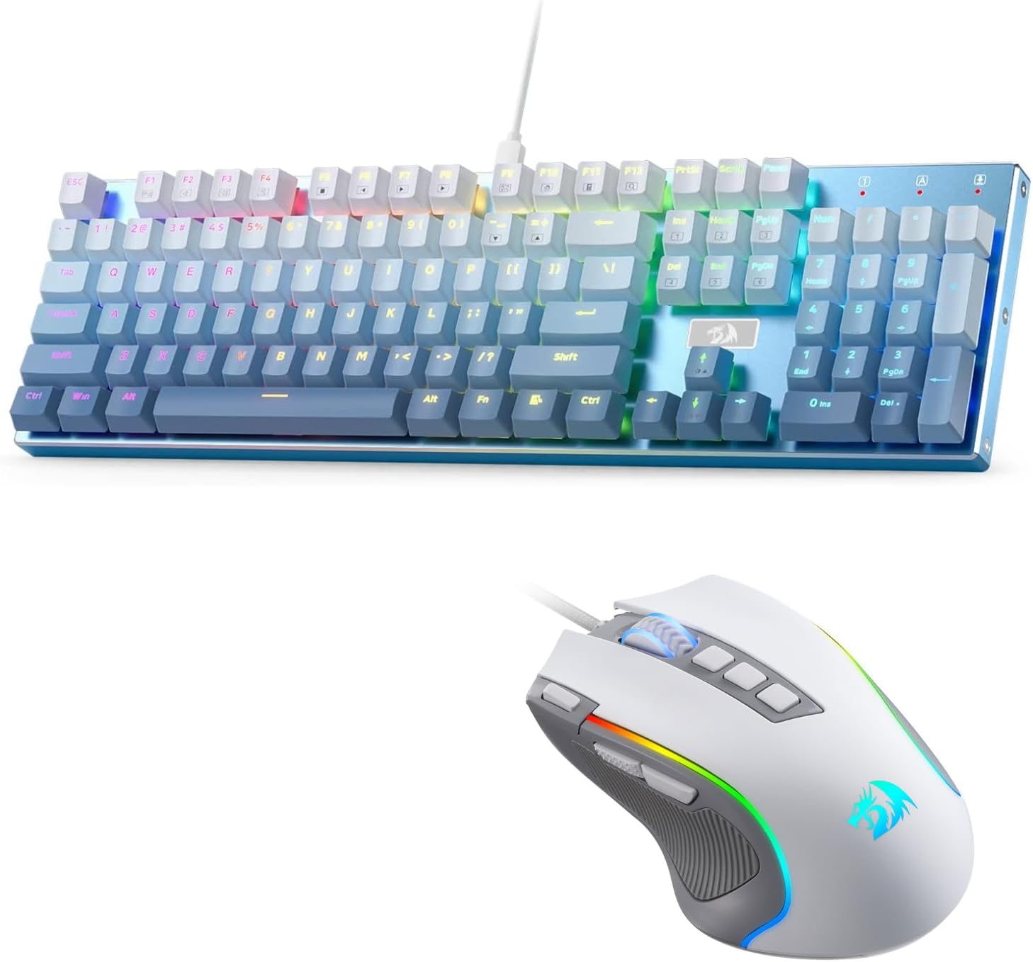 Redragon K556 SE Keyboard & M612 Gaming Mouse Bundle