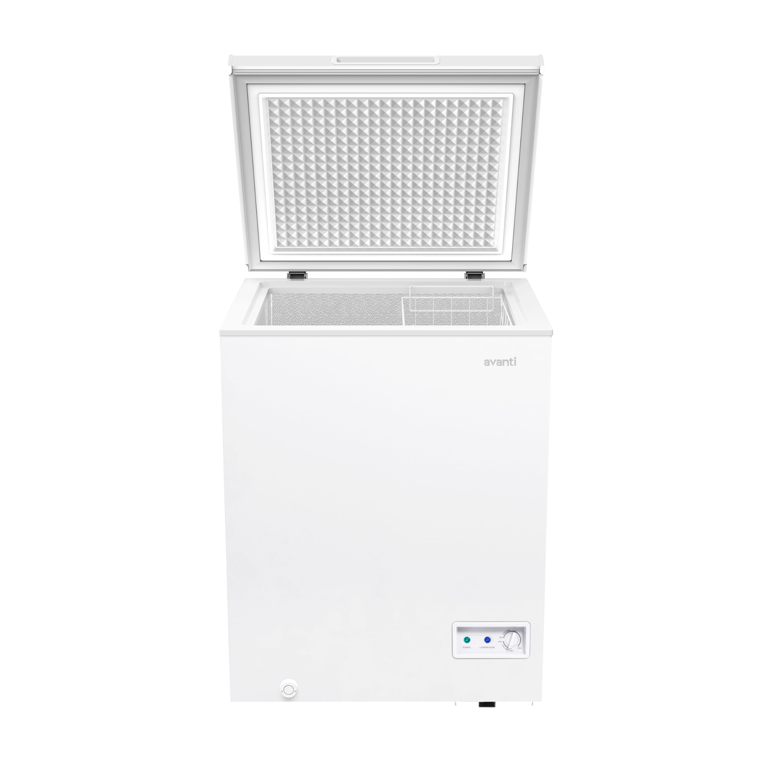 Avanti 2.5 Cu. Ft. Freezer Chest, In White (Cf24q0w) on Fridge.com - View 4