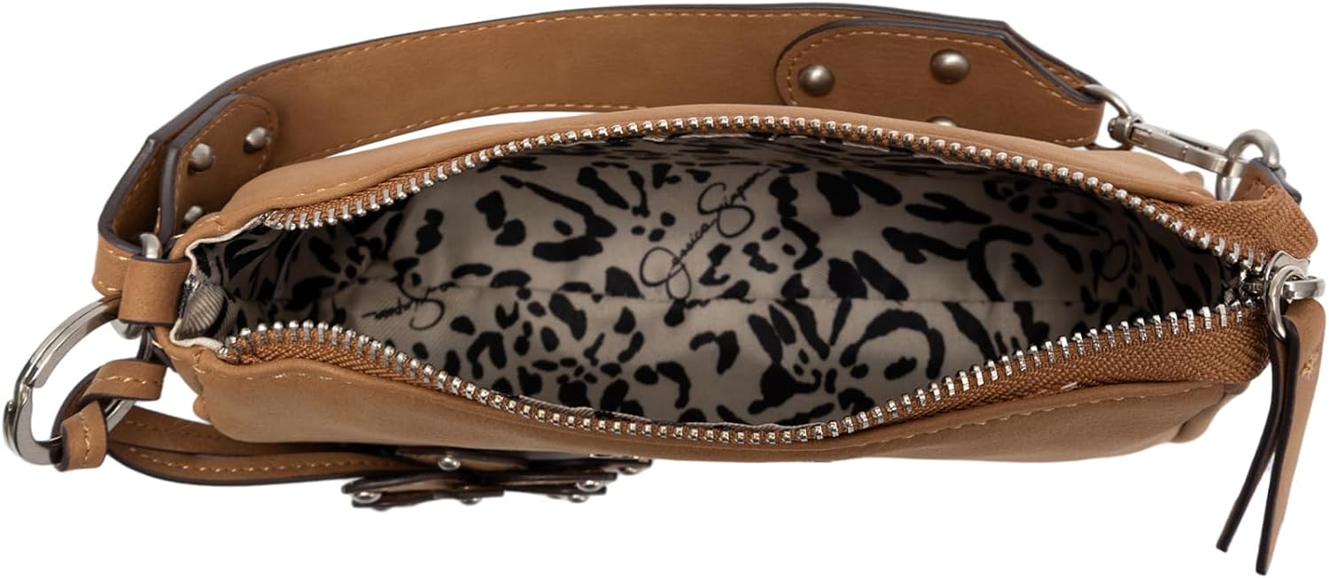 Jessica Simpson Women's Bonnie Convertible Wristlet, Stylish & Versatile Purse for Everyday Wear