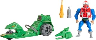 Masters of the Universe Origins Action Figure & Vehicle, Ground Ripper & Mekaneck, 80S Inspired MOTU Toy with Accessories